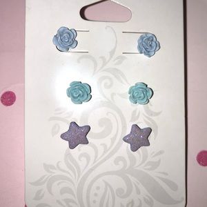 Multi pk stainless steel earrings